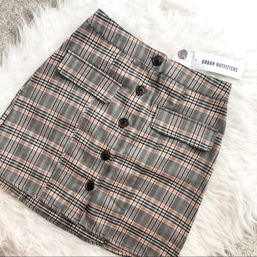 UO Plaid Skirt